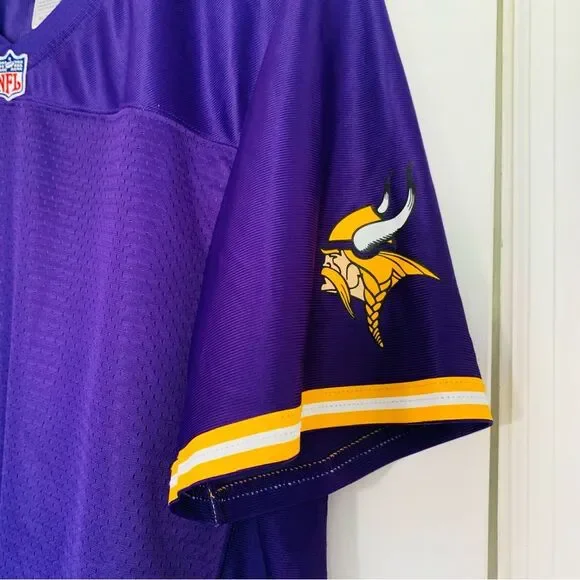 NFL Vintage Team Jersey - Minnesota Vikings Plain Football JerseySize: XL